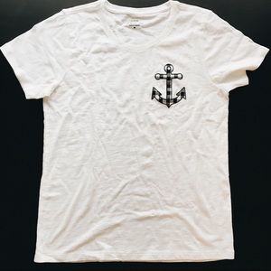 J. Crew anchor tee